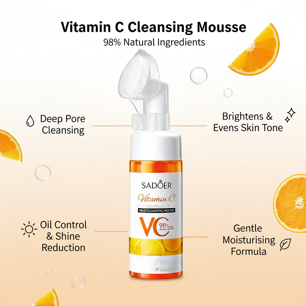 Vitamin C Mousse – 4 Benefits Infographic